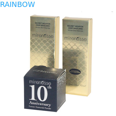 Logo tùy chỉnh Bao bì hộp giấy Pinted cho mỹ phẩm / Bao bì hộp mỹ phẩm bóng