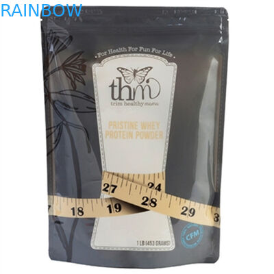 Bao bì túi nhựa 1 lb cho Whey Protein Powder Bao bì có khóa kéo