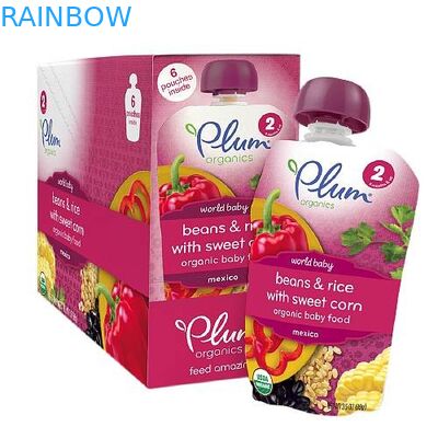 Túi nhựa tự đứng Bao bì Túi đựng sữa chua Bao bì sữa chua Túi đựng thức ăn trẻ em