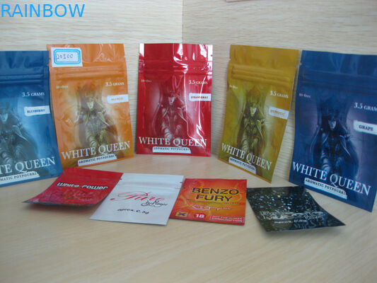 Nhôm Lá Ziplock Bao bì thảo dược / Thuốc lá không khói / Túi thuốc lá nhai