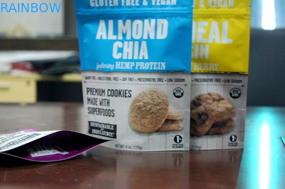 Cấp thực phẩm đứng lên Zipper Nut, túi thực phẩm ăn nhẹ