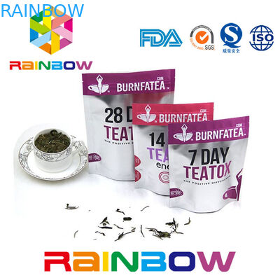 Túi đựng trà có thể phân hủy sinh học Túi đựng trà nhiều lớp Mylar Ziplock