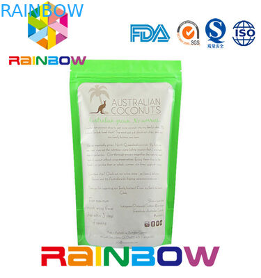 Túi snack tùy chỉnh Bao bì Ziplock cho hạt giống Bao bì đứng lên dưới đáy