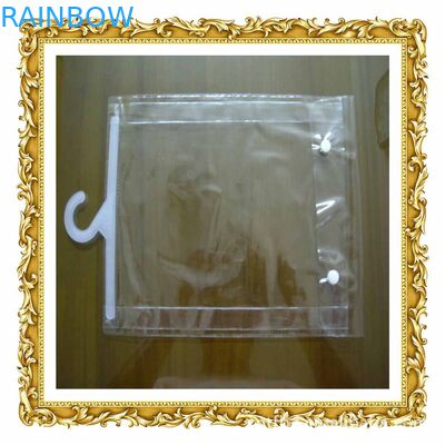 Túi nhựa có thể khóa lại Bao bì cho đồ lót / quần áo nam có móc treo