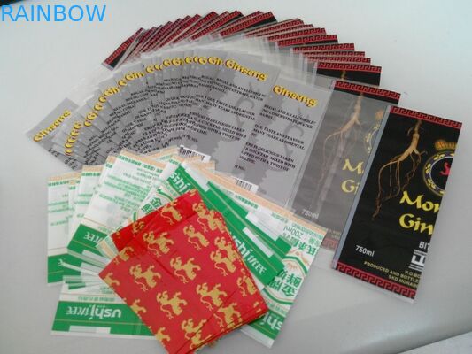 Ứng dụng tay Thu nhỏ tay áo Nhãn cho bao bì chai nước dừa