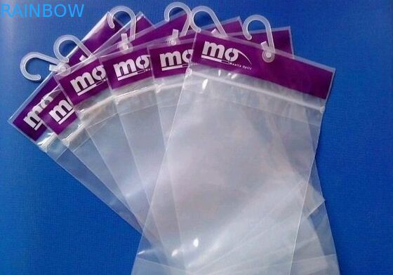Túi nhựa trong suốt chống thấm nước PVC Pothook