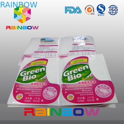 Nhãn nhựa không thấm nước Nhãn dán tự dính Shrink Nhãn cho chai chất tẩy rửa lỏng