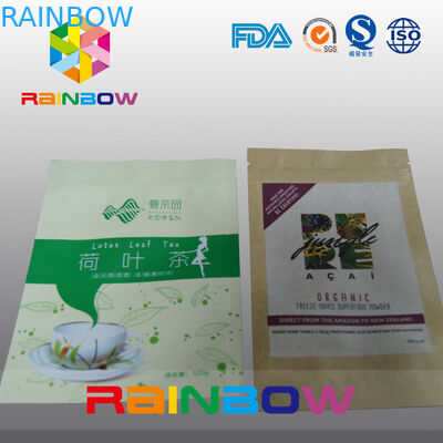 In túi giấy tùy chỉnh Zipper Doypack Túi bao bì thực phẩm