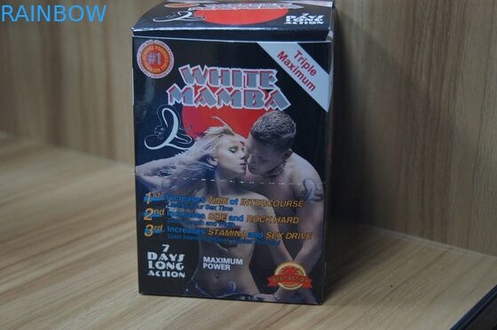 Thuốc tăng cường tình dục Hiển thị Hộp giấy và Thẻ Hộp Black Panther