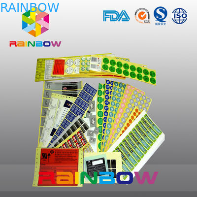 Nhãn tay áo co rút đầy màu sắc