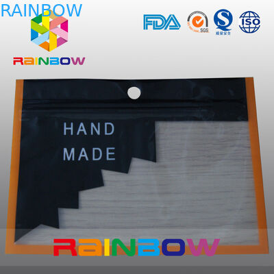 Túi nhựa Mylar Ziplock Túi nhựa Bao bì có cửa sổ trong suốt cho hàng hóa