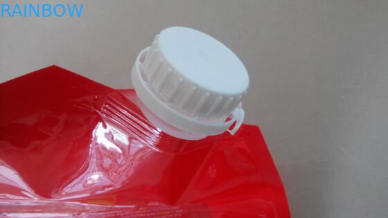 Logo in đứng Túi đựng vòi có tay cầm cho dầu ăn 4.5L / Huile De Canola