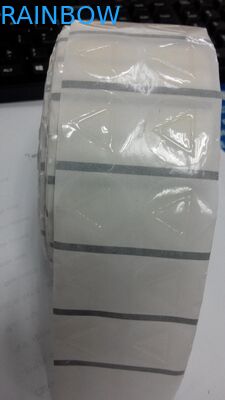 Nhãn trong suốt / rõ ràng Hình dạng tròn Nhãn PET cảnh báo nguy hiểm cho Bliman