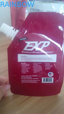 FDA Standard Red Liquid Bao bì Túi nhựa / Túi đứng lên linh hoạt