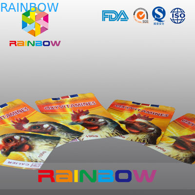 Gravure In túi đựng thức ăn cho thú cưng có khóa kéo / túi thực phẩm động vật có thể bịt kín