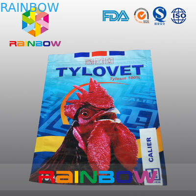 Gravure In túi đựng thức ăn cho thú cưng có khóa kéo / túi thực phẩm động vật có thể bịt kín