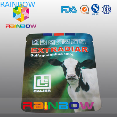 Nhôm Lá Pet Thực phẩm Túi Bò Sữa Đứng Bao bì Thực phẩm