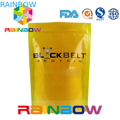 Glossy Stand Up Bổ sung Nhôm Lá Túi Bao bì Zip Khóa Bột Túi