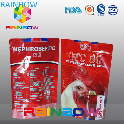 Tùy chỉnh Logo của riêng bạn Đứng lên Túi lưu trữ thực phẩm Pet / Tukey có khóa kéo