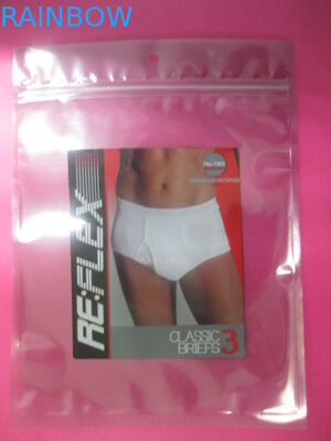 Clear Stand Up Nhựa Underware Bao bì Túi Zip Khóa tùy chỉnh In