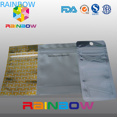 Túi đứng dây kéo cho trà, túi nhựa Bao bì túi dưới