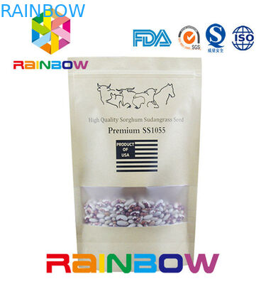 Cấp thực phẩm Đứng lên Túi Zipper cho Dừa / Thức ăn cho thú cưng / Snack / Bánh quy