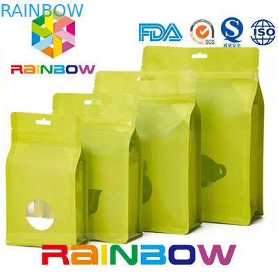 Cấp thực phẩm Đứng lên Túi Zipper cho Dừa / Thức ăn cho thú cưng / Snack / Bánh quy