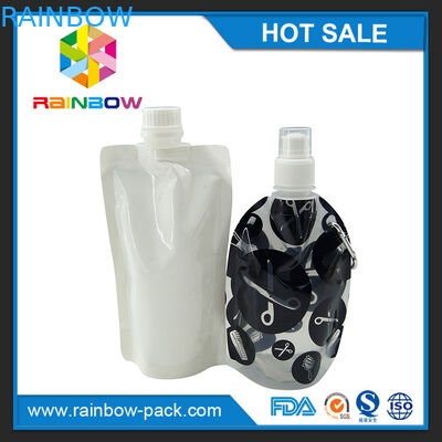 Đứng lên có thể tái sử dụng Túi đựng thức ăn cho trẻ em Bao bì có khóa kéo