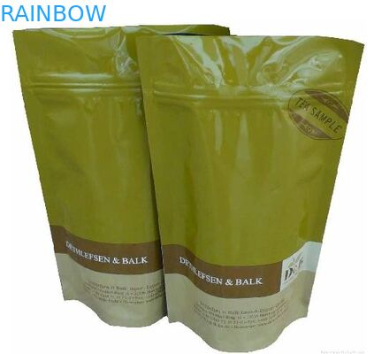 Cấp thực phẩm đứng lên nhôm túi nhựa cho bao bì trà