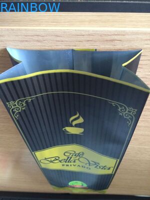 Túi giấy bạc tùy chỉnh Bao bì bên Gusset Qual Seals Bao bì