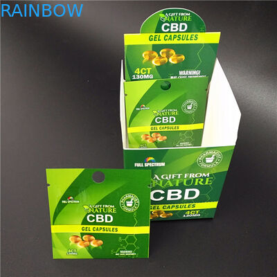 CBD gummy Bear Bao bì Thuốc tăng cường giới tính nam Vỉ Bao bì thẻ giấy
