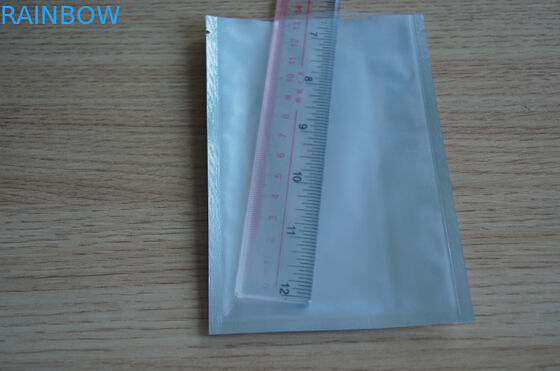 Có thể tái sử dụng Ba mặt Đóng kín Túi giấy Đóng gói Túi nhựa Malar có Khóa Zip