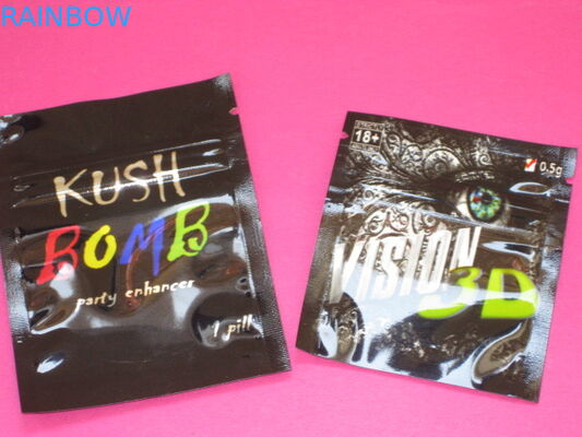 Tái chế Lá Túi Bao bì Zipper Zipper Túi đựng xì gà