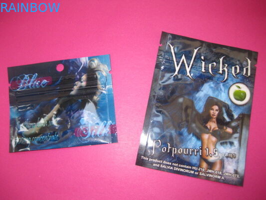 Tái chế Lá Túi Bao bì Zipper Zipper Túi đựng xì gà