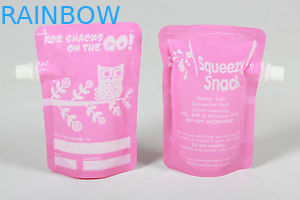 Chứng nhận FDA có thể tái sử dụng túi đựng thức ăn dạng lỏng có khả năng chống rò rỉ