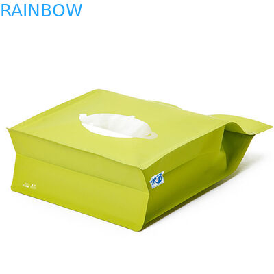 Túi giấy bao bì bằng giấy kraft đứng lên bao bì bằng nhựa nhôm với ziplock