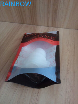 Đứng lên Thùng nhựa chứa đầy hạt cần sa / túi Noni có dây kéo