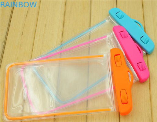 Túi đựng điện thoại chống nước Universal 5,5 inch Pvc dành cho Iphone 6s 6 Plus, Hồng / Oragne / Blue