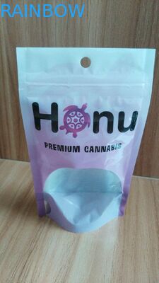 Tùy chỉnh Đứng lên Thực phẩm Nhôm Lá nhiều lớp Zipper Zipper wtih Clear Window