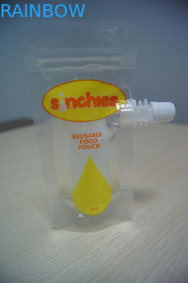 Túi đựng nước không thấm nước có thể tái sử dụng Bao bì đứng lên