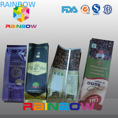 250g nhôm lá trà Túi bao bì bên túi cà phê
