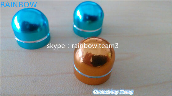 Chất chứa nhựa nhỏ tái sử dụng cho thuốc tình dục / chai hình viên nang với nắp kim loại tròn