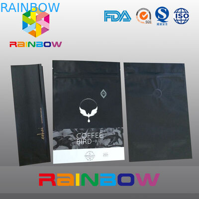 250g Matt đáy túi, túi đứng lên cho bao bì cà phê