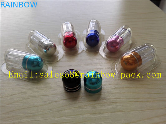 Hình hình tám giác 10ml chai thuốc nhựa viên nang rỗng chai viên nang đơn