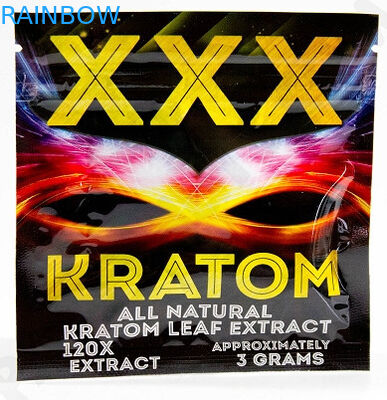 3g Xxx Kratom Powder Ziplock Bag / Kratom Herbal Incense Bag