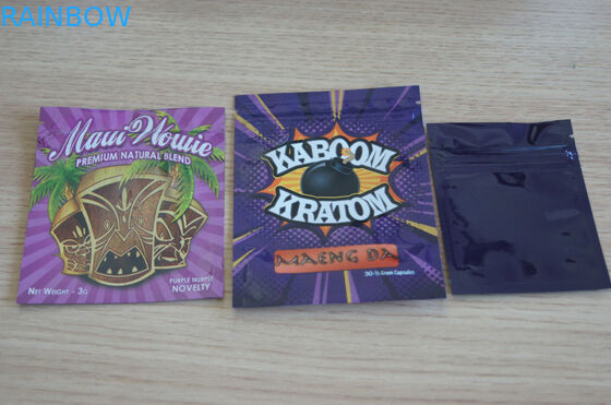3g Xxx Kratom Powder Ziplock Bag / Kratom Herbal Incense Bag