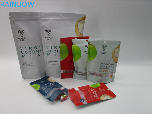 Ziplock tùy chỉnh Coffee Tea Sugar Snack Bag Bao bì in ống đồng