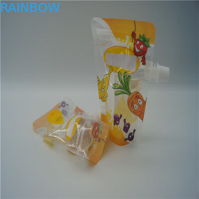 Máy rửa chén an toàn Túi đựng thức ăn cho trẻ em, bao bì đựng chất lỏng Fruirt Juice Storaging