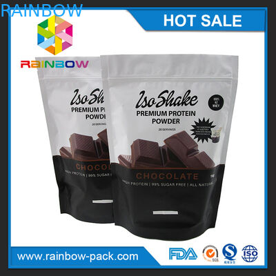 Premium Protein Powder Personized Foil Pouch Bao bì in ống đồng
