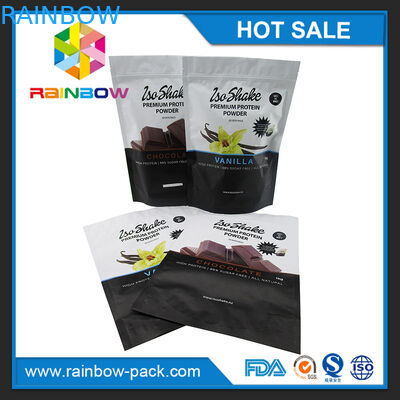Premium Protein Powder Personized Foil Pouch Bao bì in ống đồng